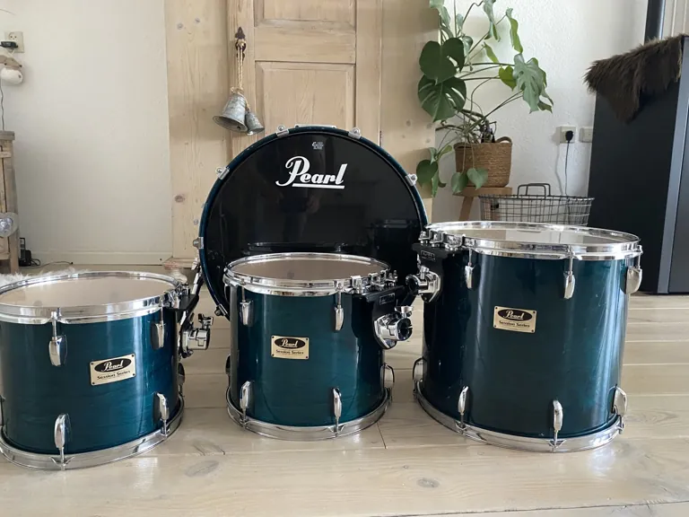 Pearl Prestige Session SPX 22-12-13-16 #Teal blue