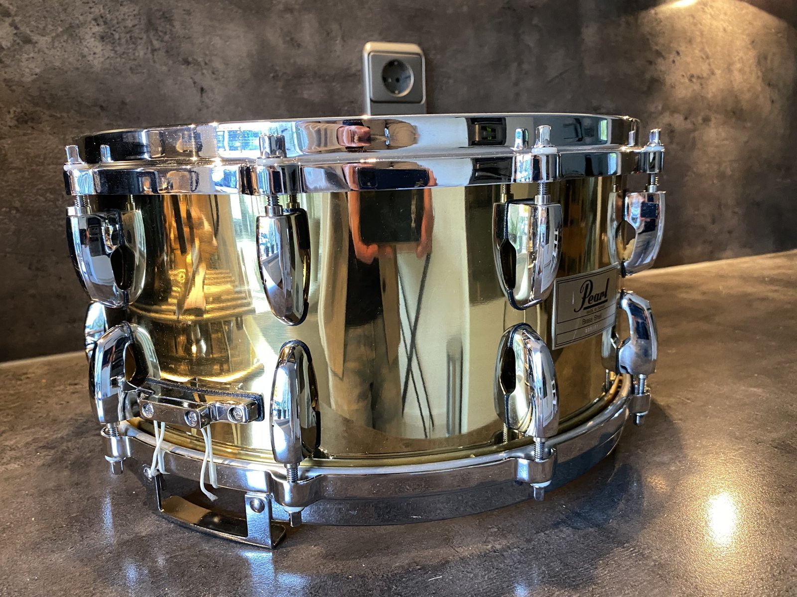 Pearl B-5314B/C Brass snare 14x6.5 inch