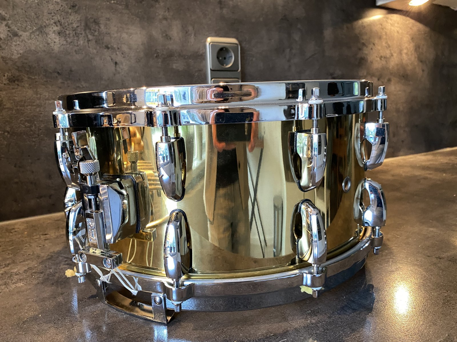 Pearl B-5314B/C Brass snare 14x6.5 inch