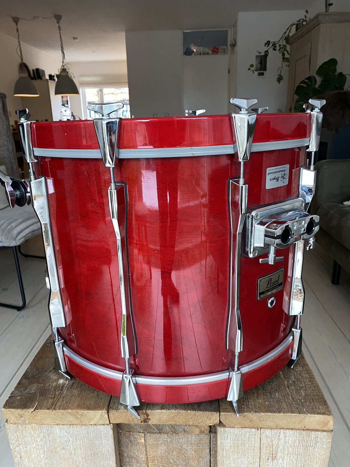 Pearl BLX Bassdrum 22x16 inch #Sequoia red