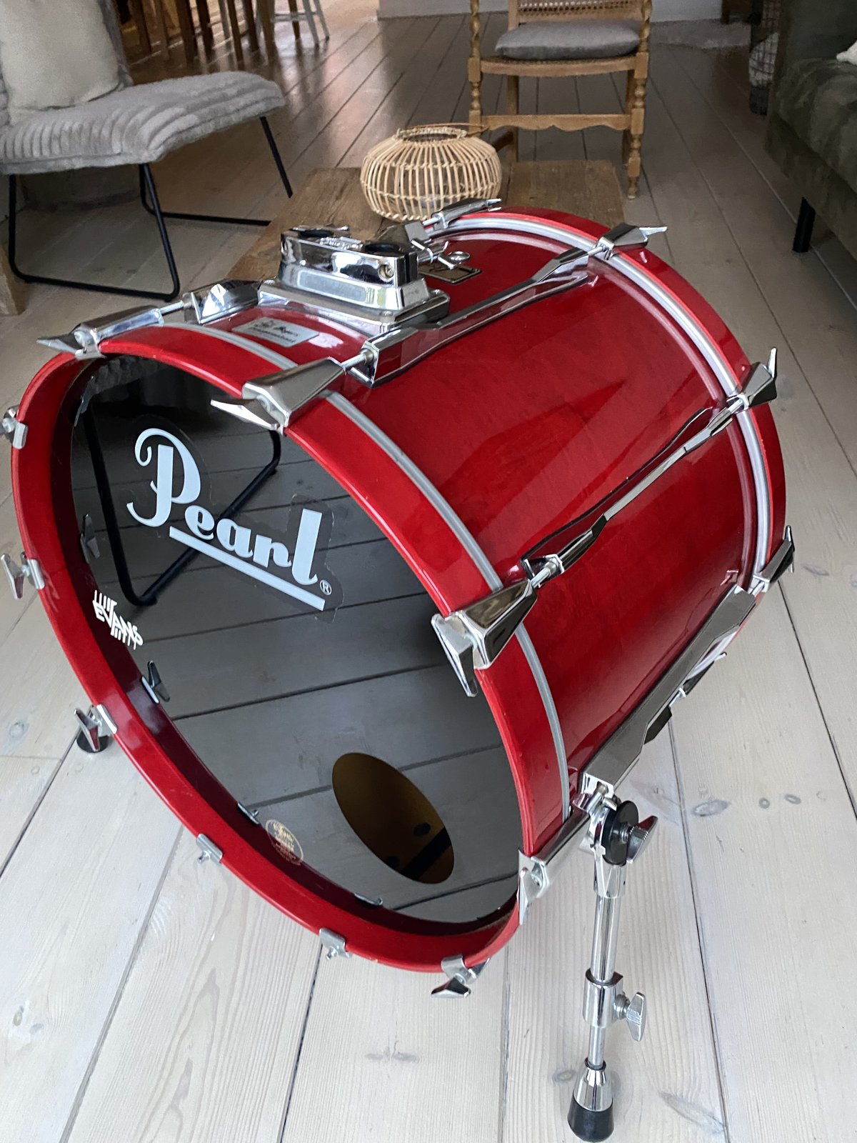 Pearl BLX Bassdrum 22x16 inch #Sequoia red