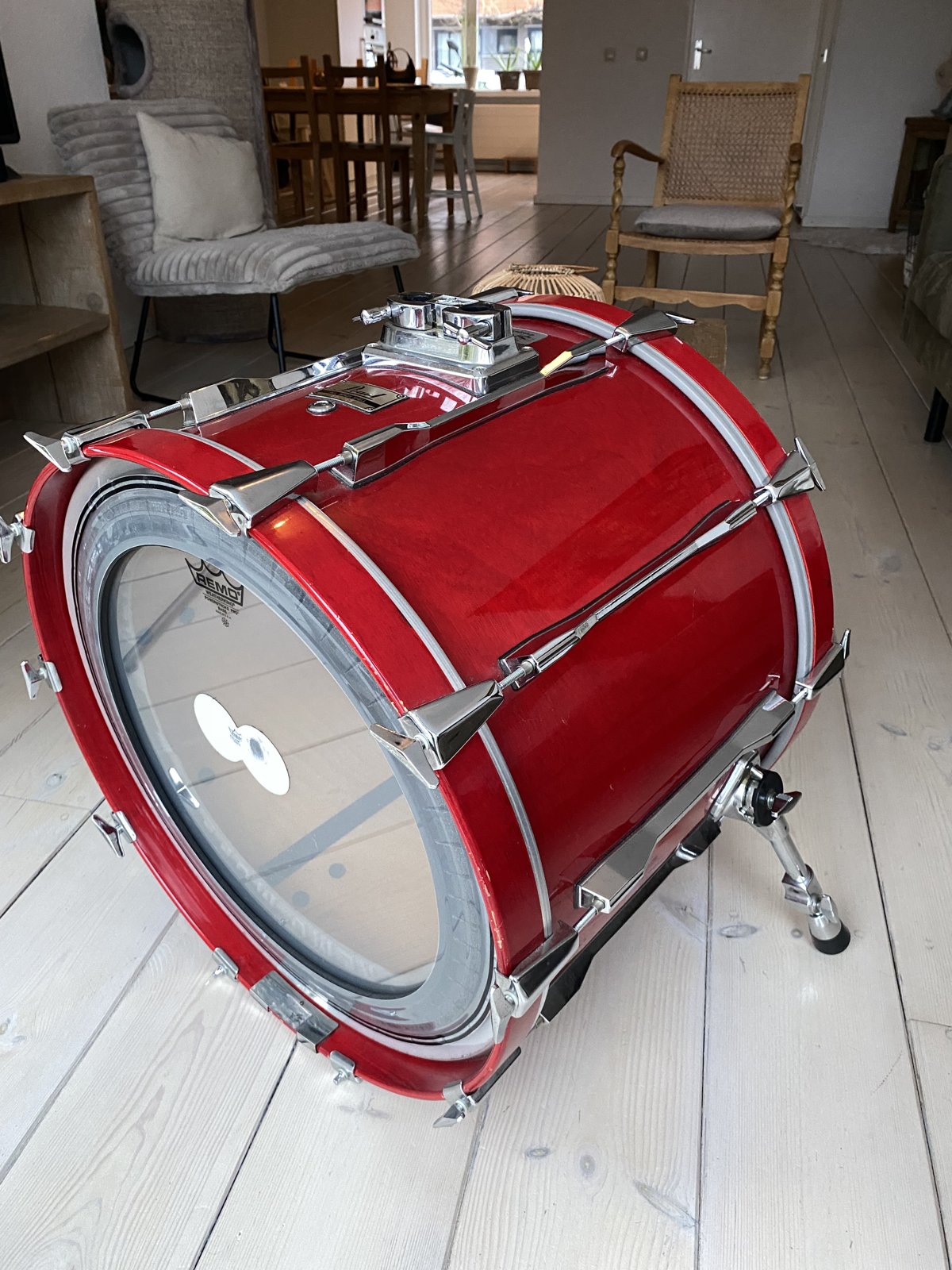 Pearl BLX Bassdrum 22x16 inch #Sequoia red
