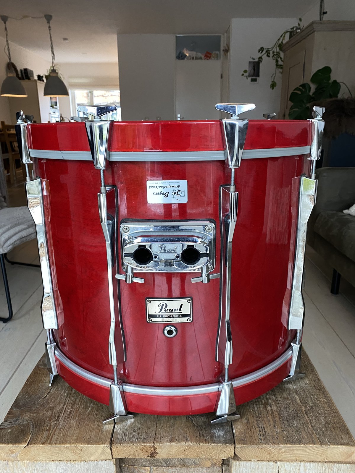 Pearl BLX Bassdrum 22x16 inch #Sequoia red