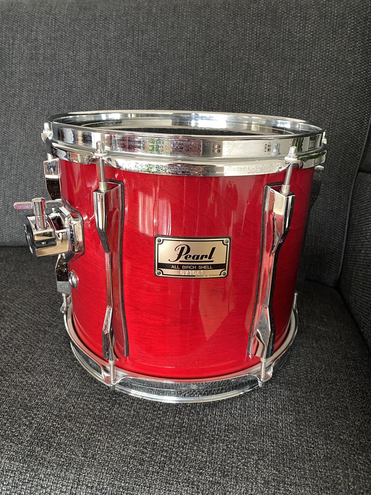 Pearl BLX tom 12x10 inch #sequoia red