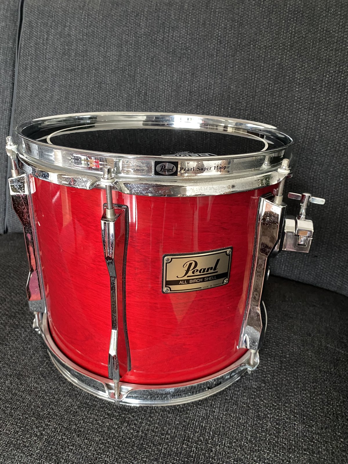 Pearl BLX tom 12x10 inch #sequoia red