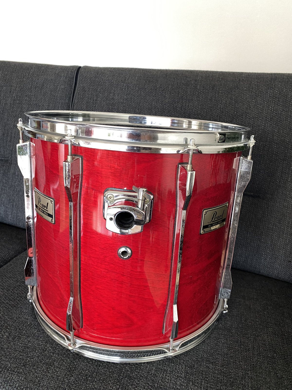 Pearl BLX tom 16x14 inch #Sequoia red