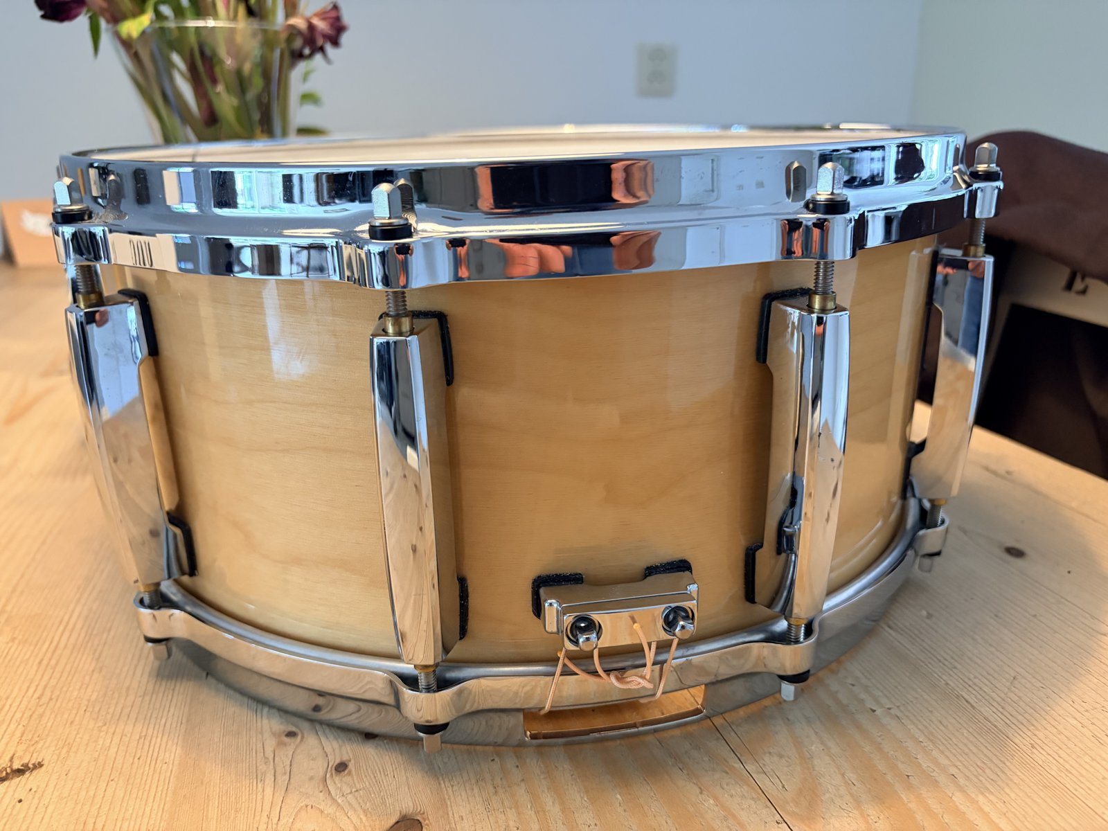 Pearl BRX-5514-DC Masters Birch Snare 14x6.5" # Natural birch