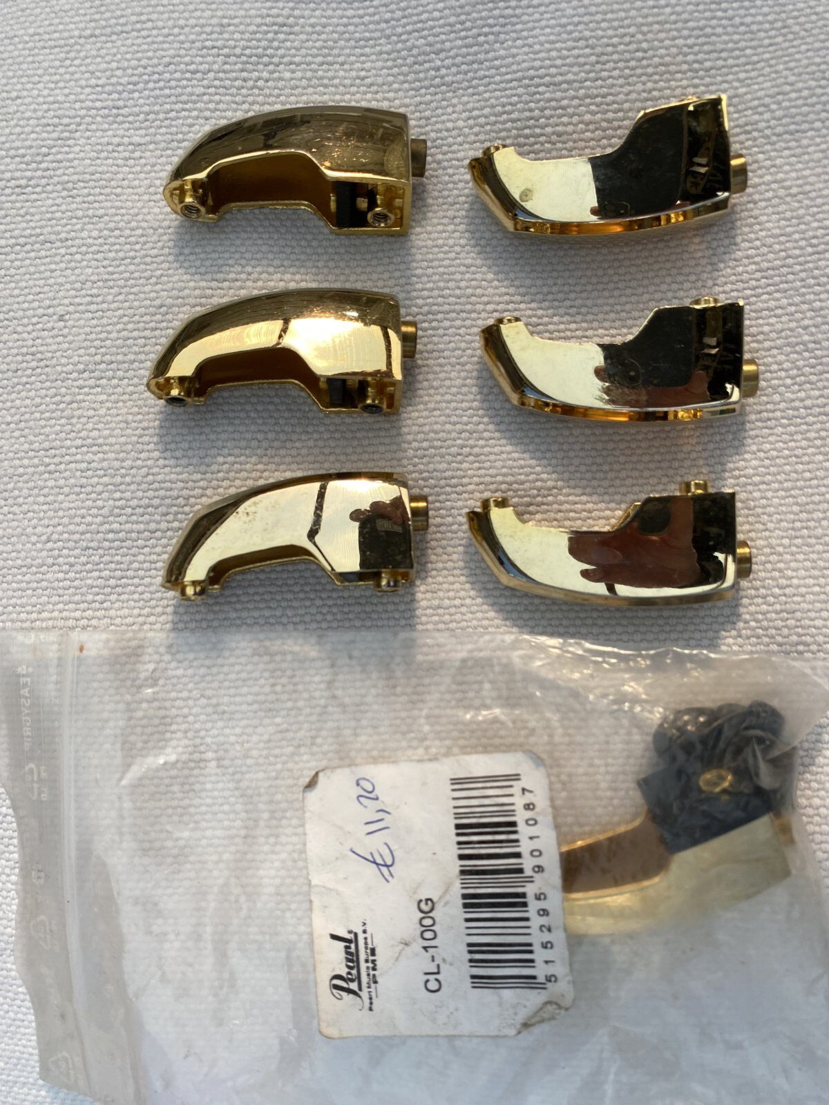 Pearl CL-100G Masters gold lug for snare and tom