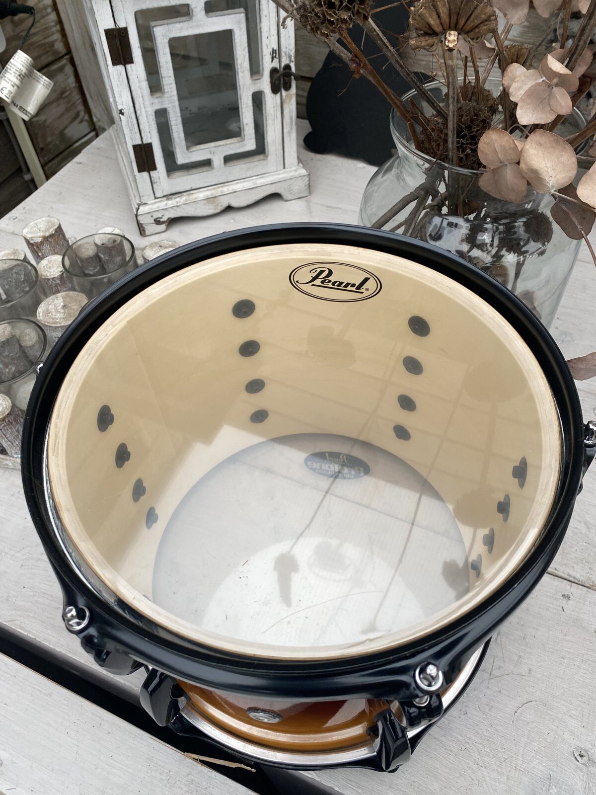 Pearl ELX Tom 10x8 inch #Amber fade (2005/2006)