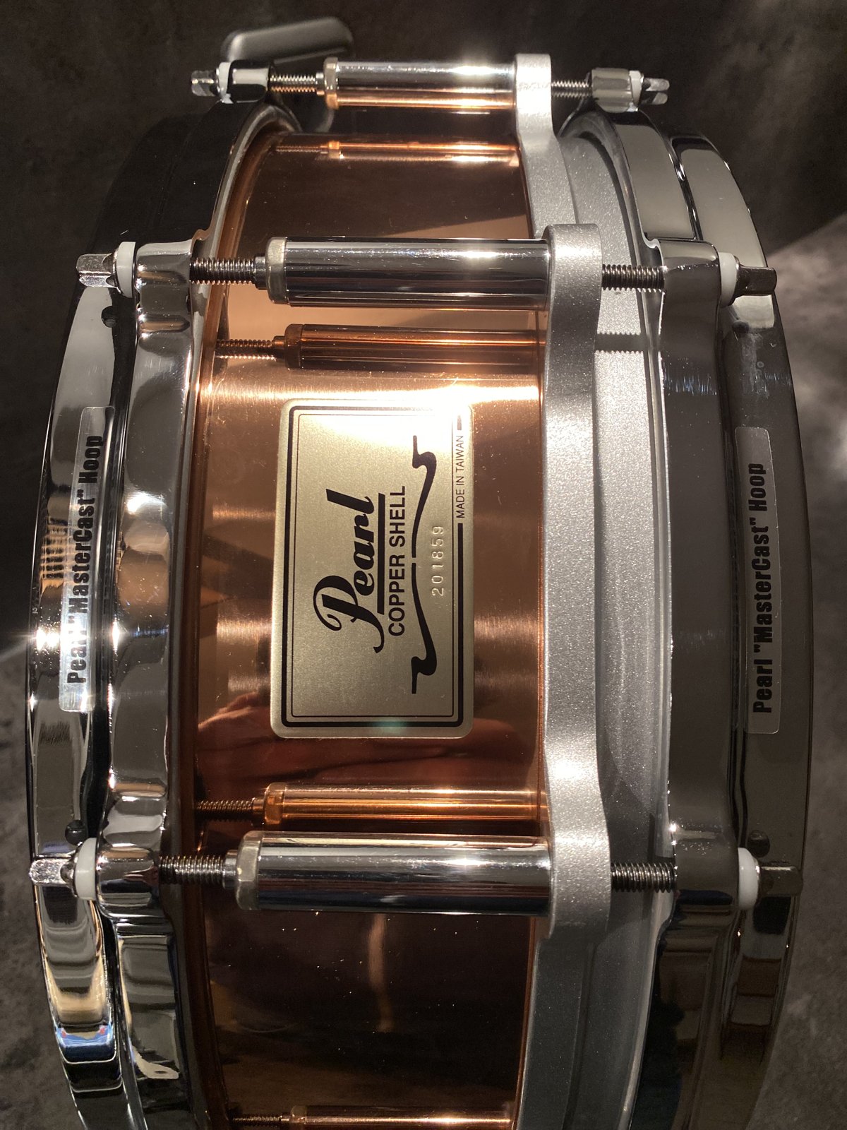 Pearl FC-1450 Freefloater snare 14x5” Copper