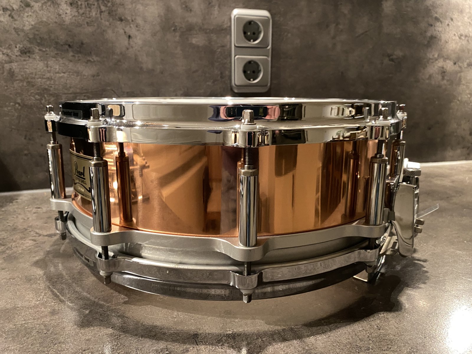 Pearl FC-1450 Freefloater snare 14x5” Copper