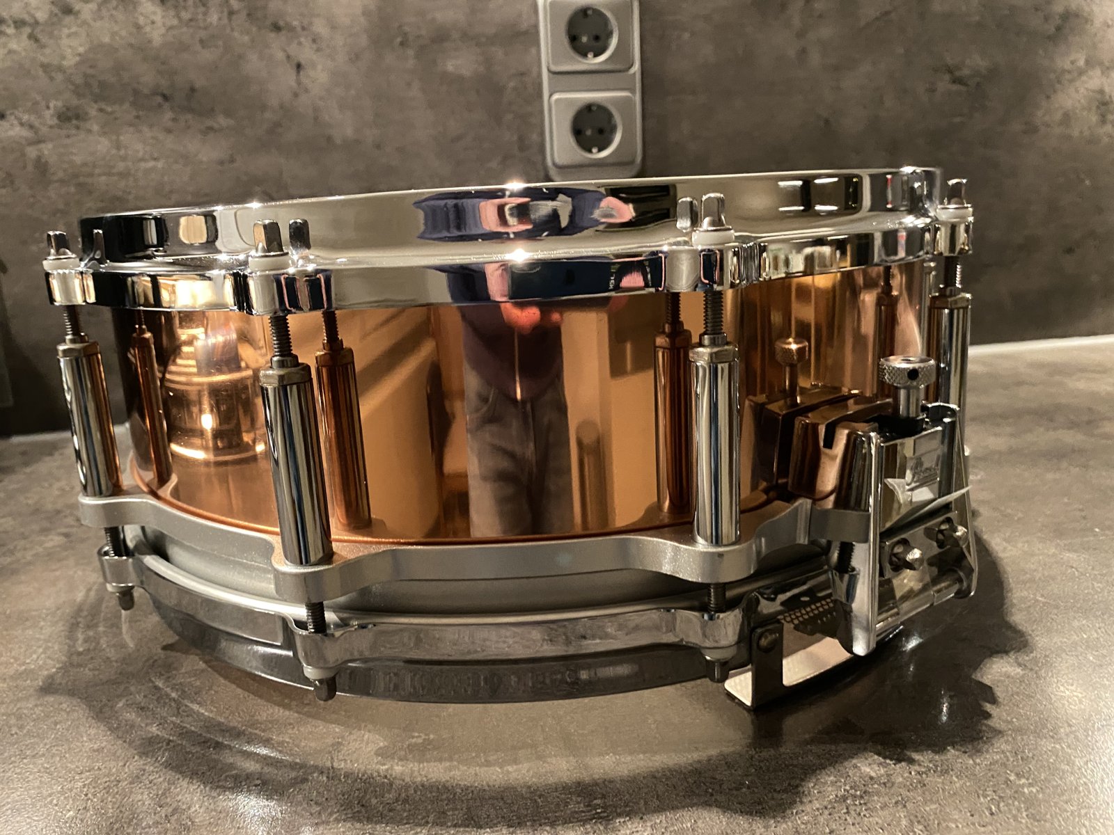 Pearl FC-1450 Freefloater snare 14x5” Copper