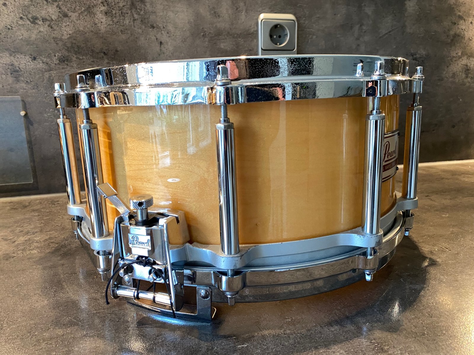 Pearl freefloater M-914D 14x6.5"#Natural maple