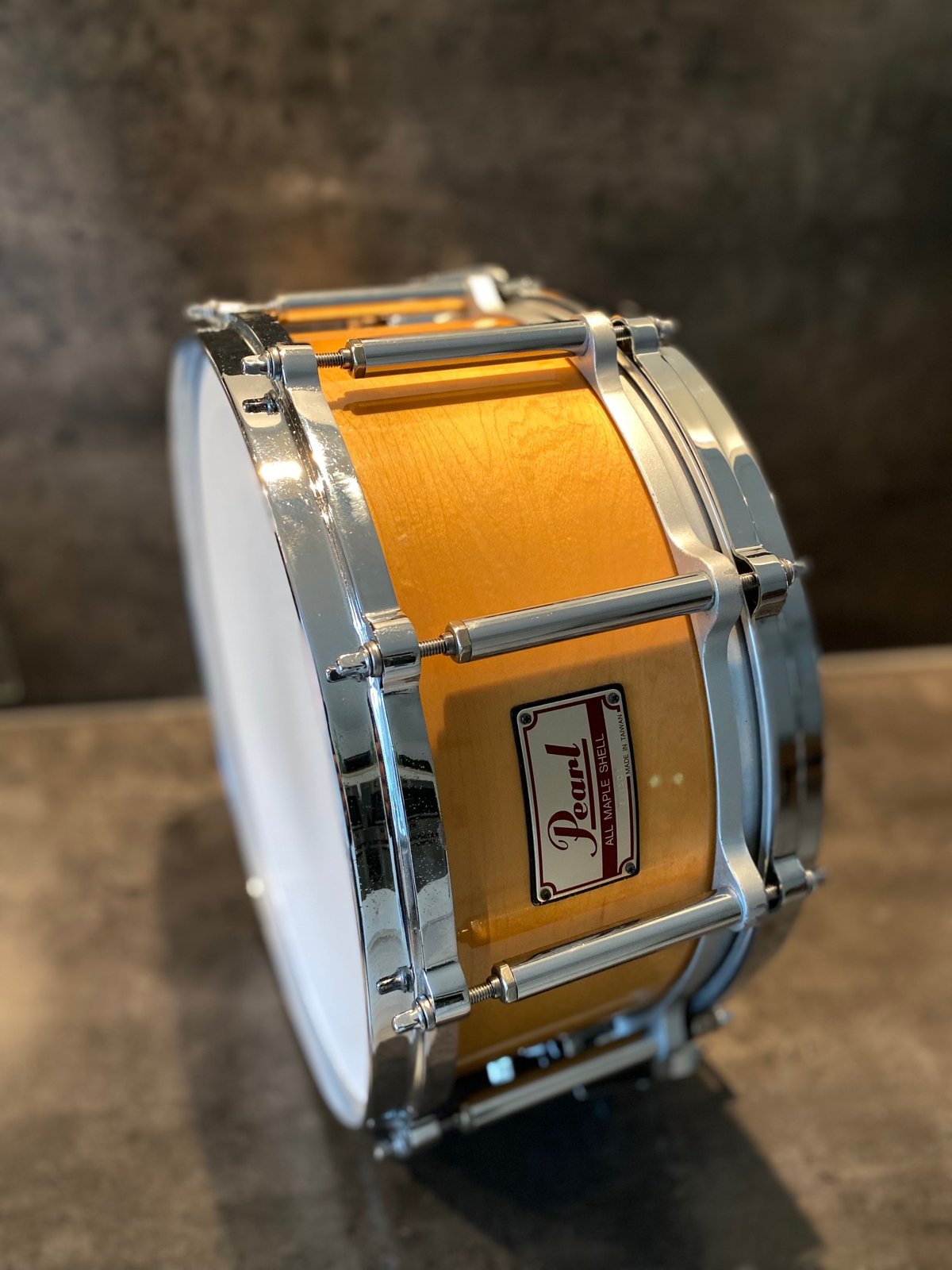 Pearl freefloater M-914D 14x6.5"#Natural maple