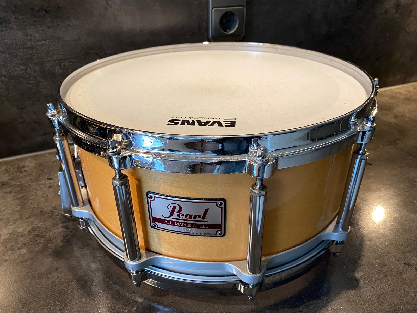 Pearl freefloater M-914D 14x6.5"#Natural maple