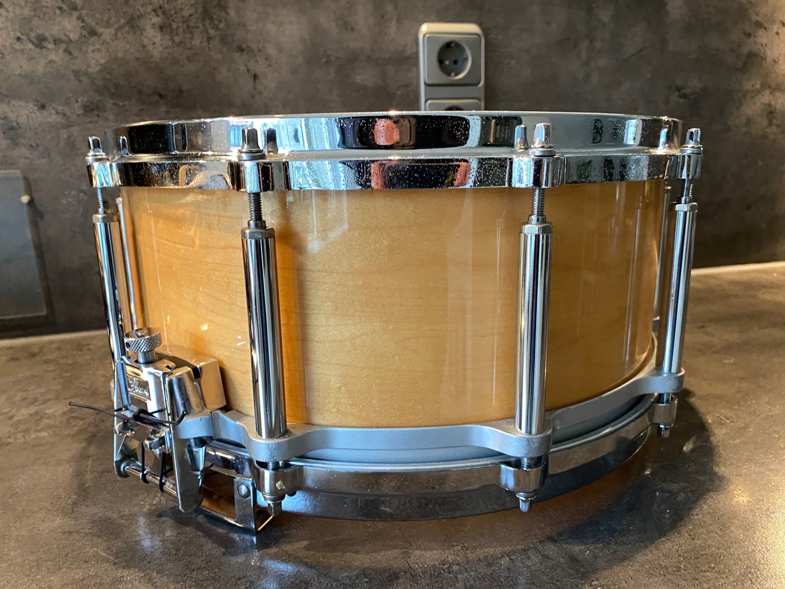 Pearl freefloater M-914D 14x6.5"#Natural maple