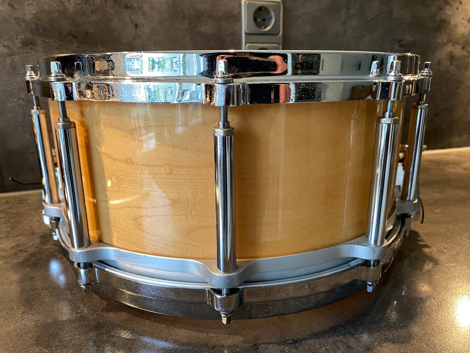 Pearl freefloater M-914D 14x6.5"#Natural maple