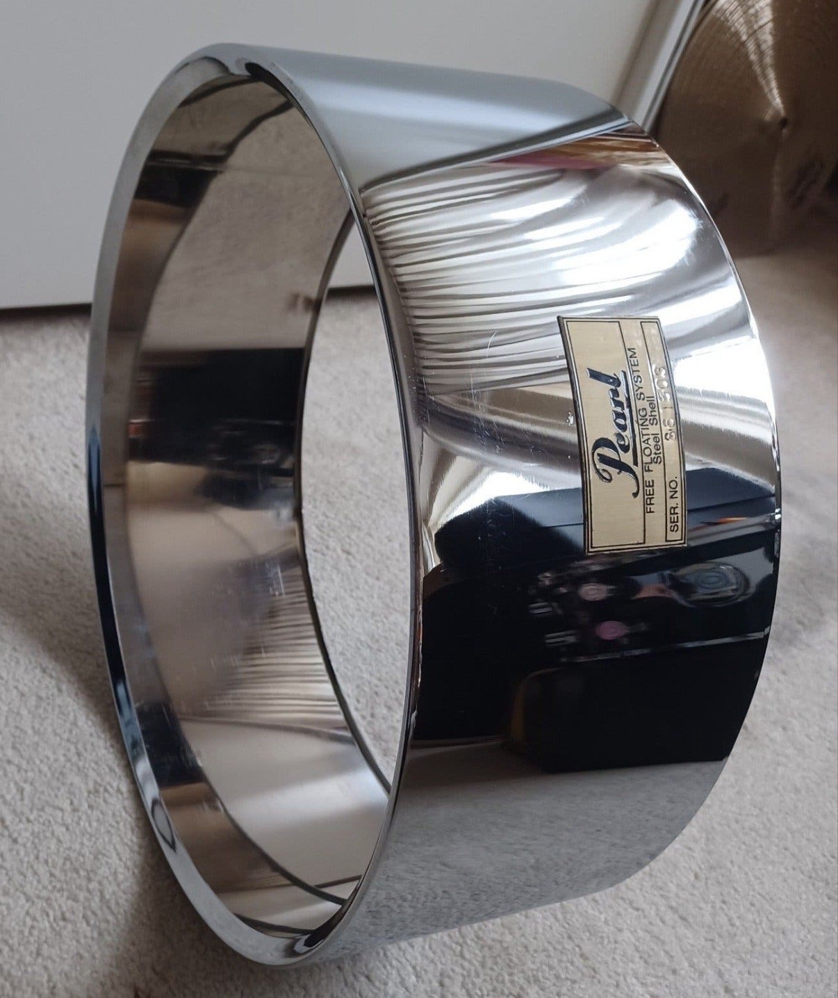 Pearl freefloater steel shell for 6.5” model
