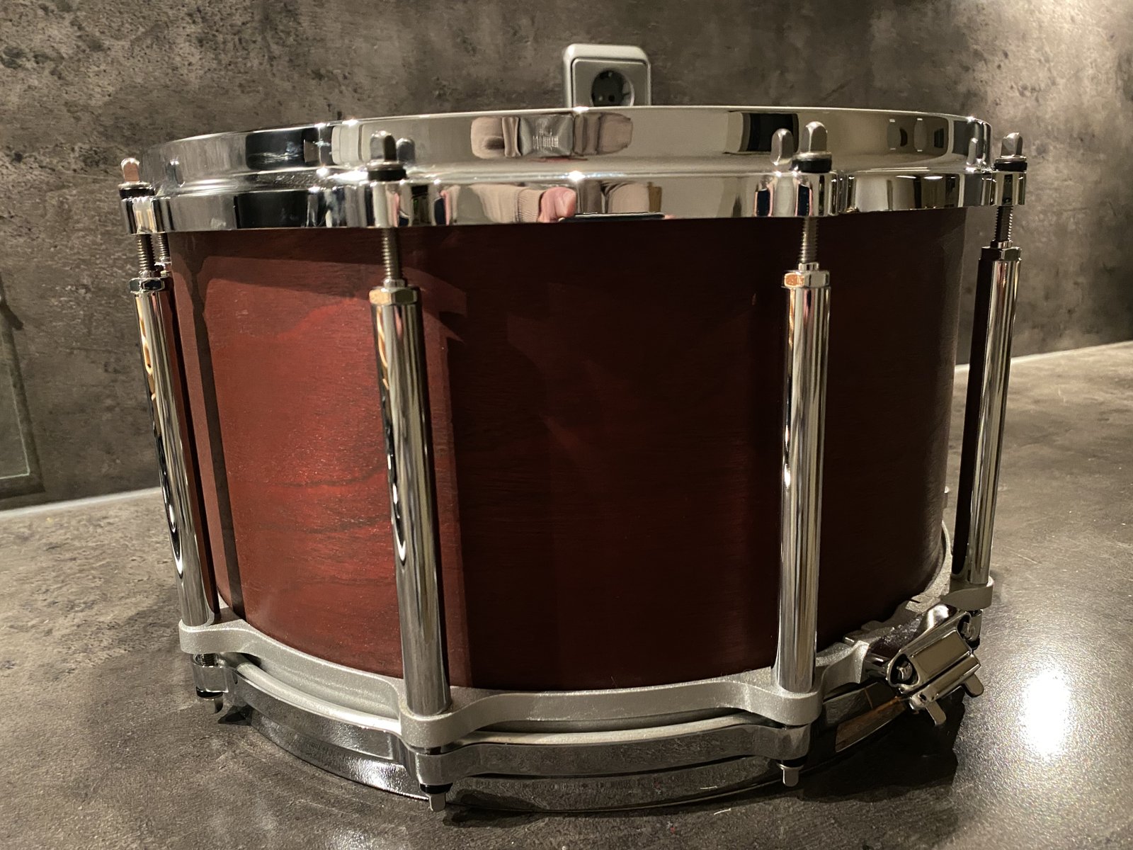 Pearl FTMH1480 Freefloater snare 14x8 inch Mahogany