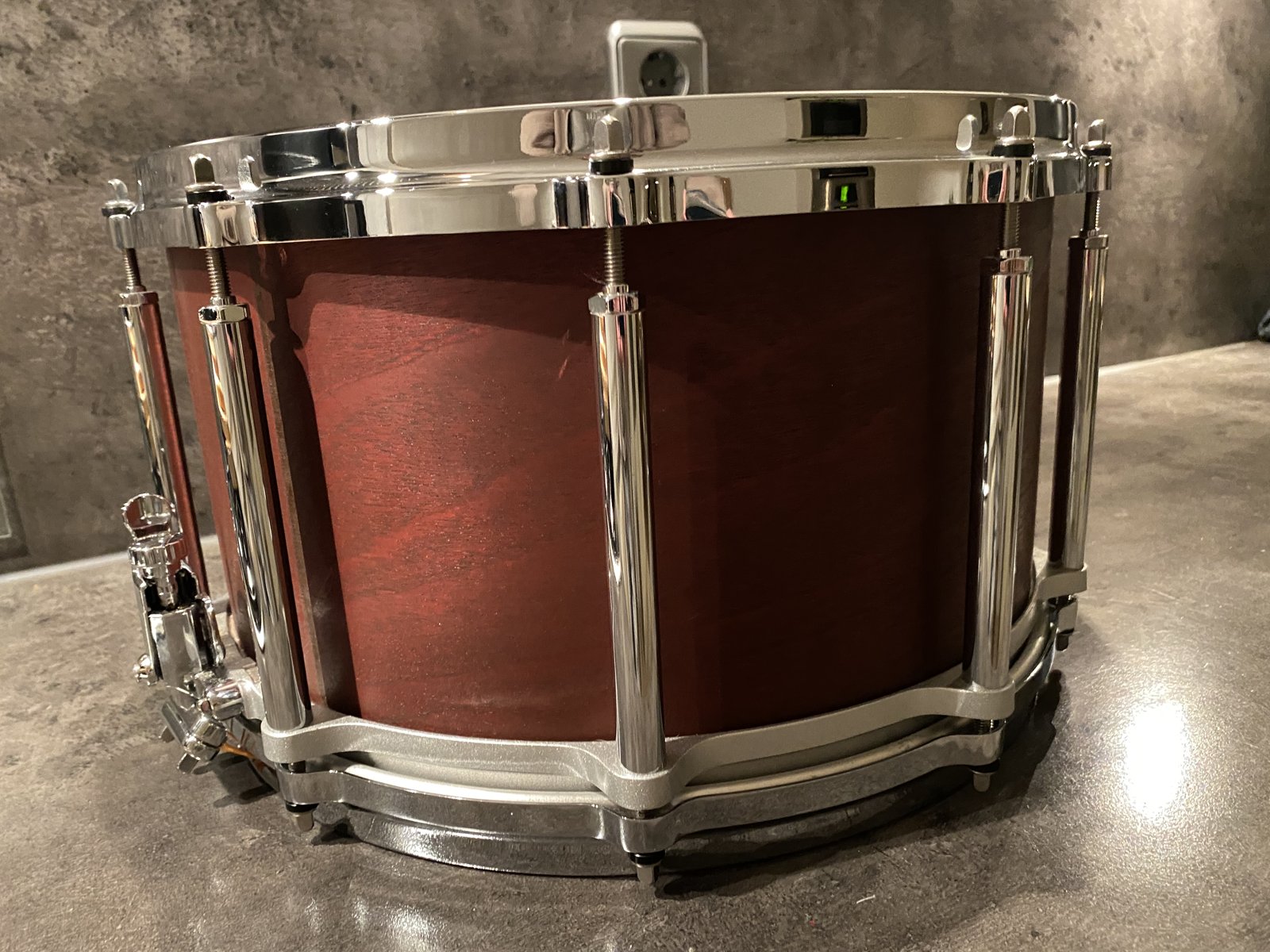 Pearl FTMH1480 Freefloater snare 14x8 inch Mahogany