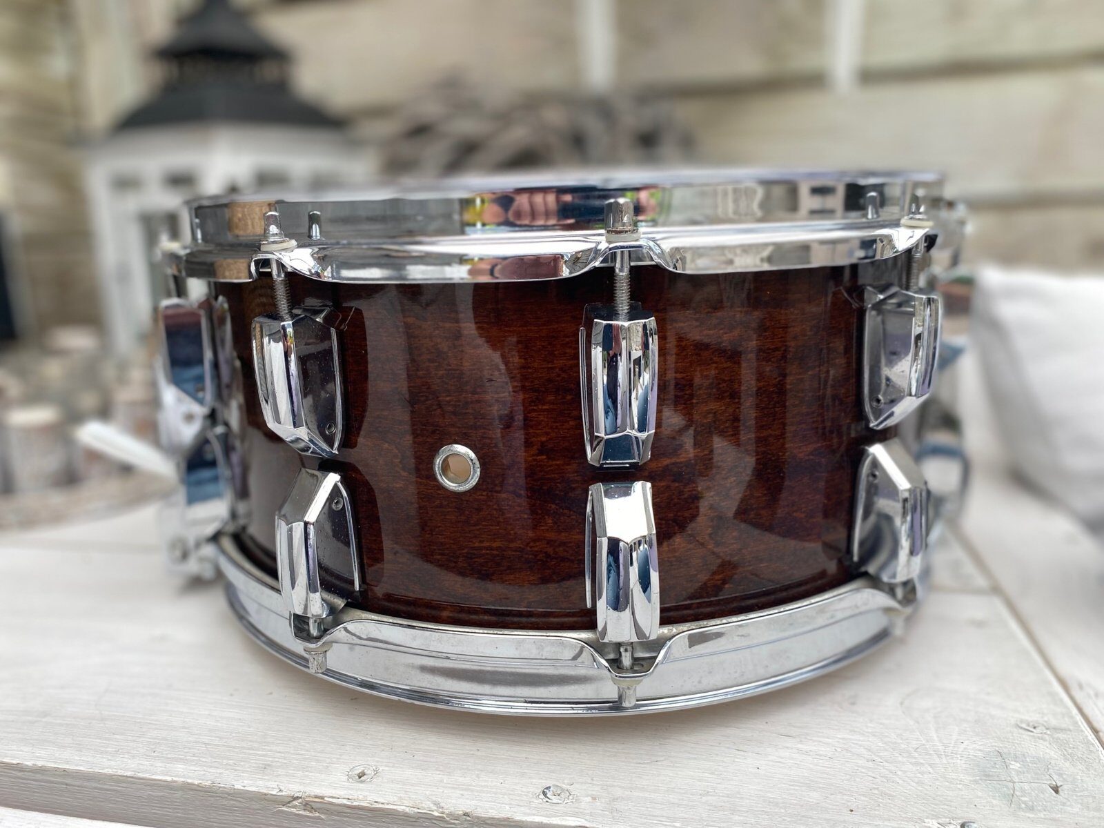 Pearl GLX snaredrum 14x6.5 inch GLX-1465 #Walnut lacquer
