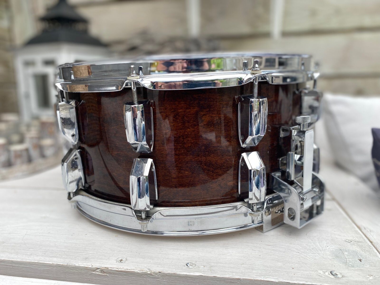 Pearl GLX snaredrum 14x6.5 inch GLX-1465 #Walnut lacquer
