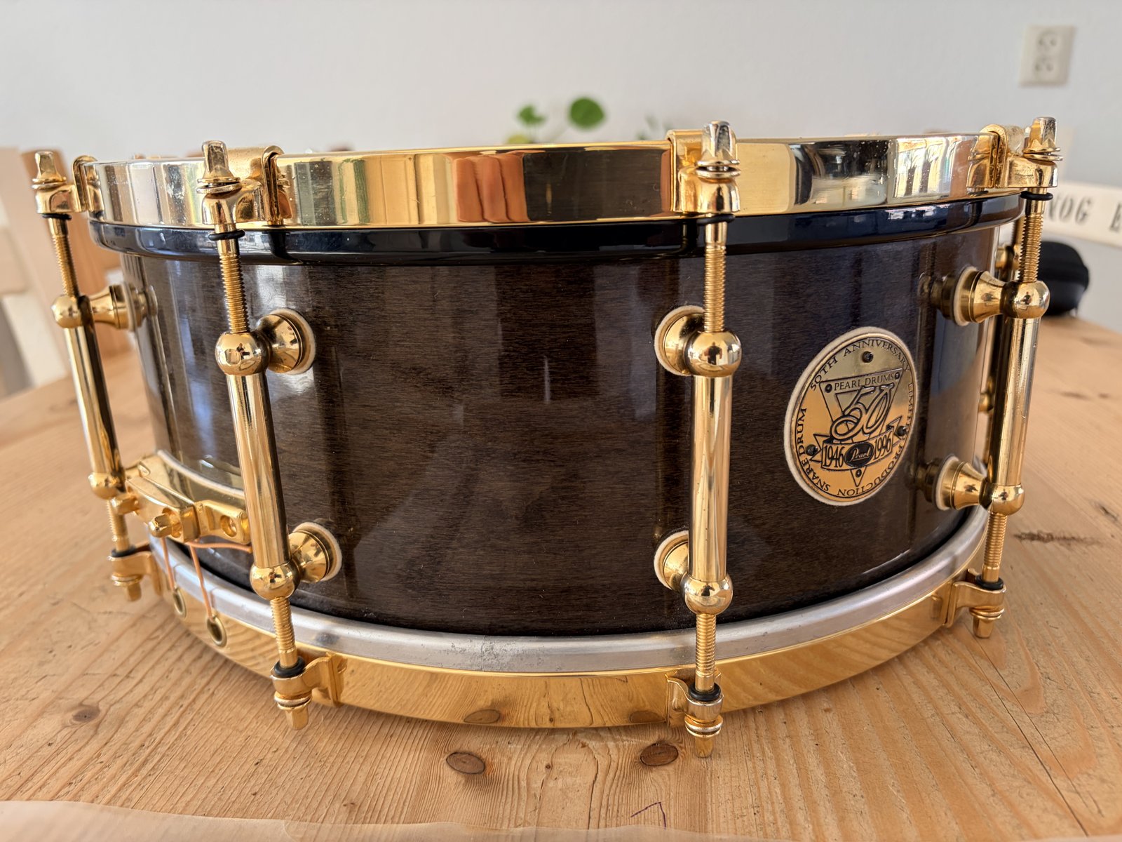 Pearl M-1946 50th Anniversary snaredrum 14x5.5”