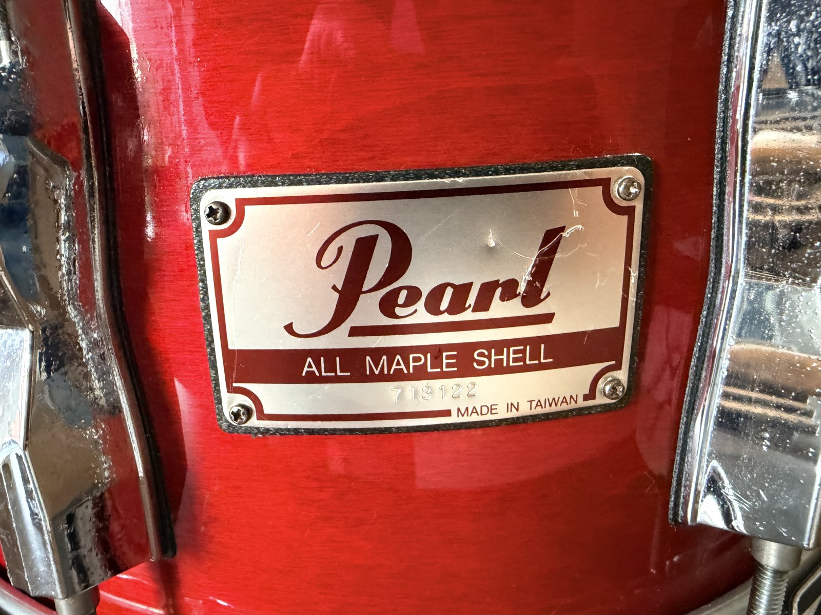 Pearl M-512SE Soprano snare 12x7” #Sequoia red