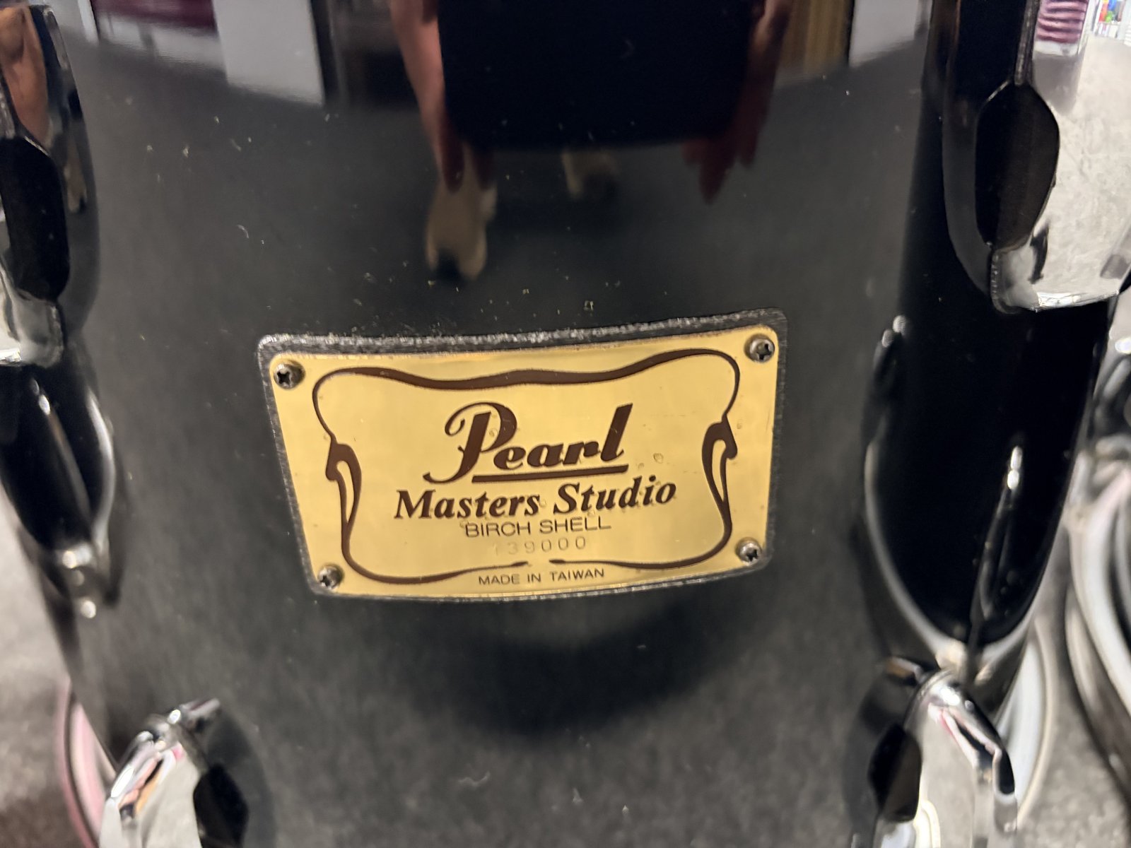Pearl Masters MBX Studio birch shellset 20,10,12,14” #Piano black