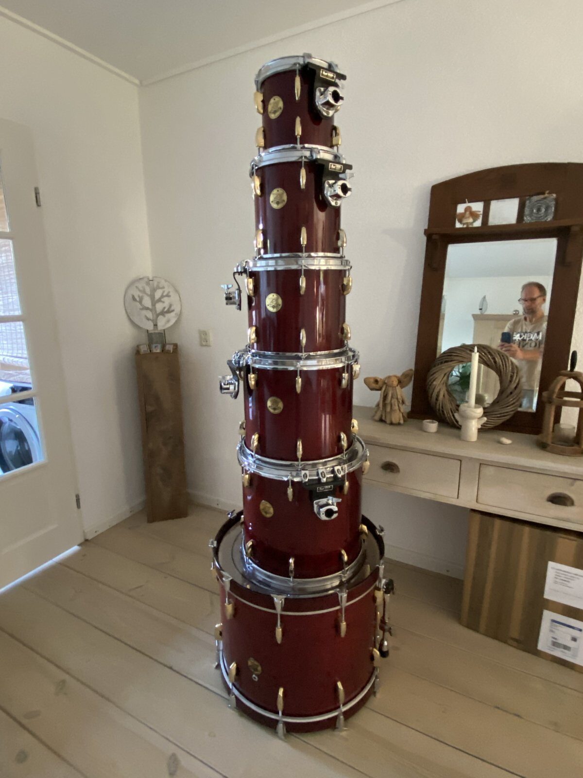 Pearl masters studio MBX 50th Anniversary edition #Wine red