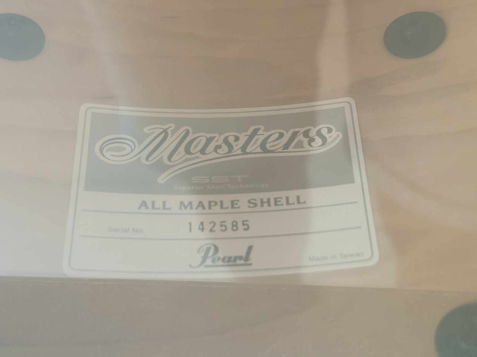 Pearl MCM-1465S/C102 one piece steambend maple snare (1 of 49) 2015 - Natural maple