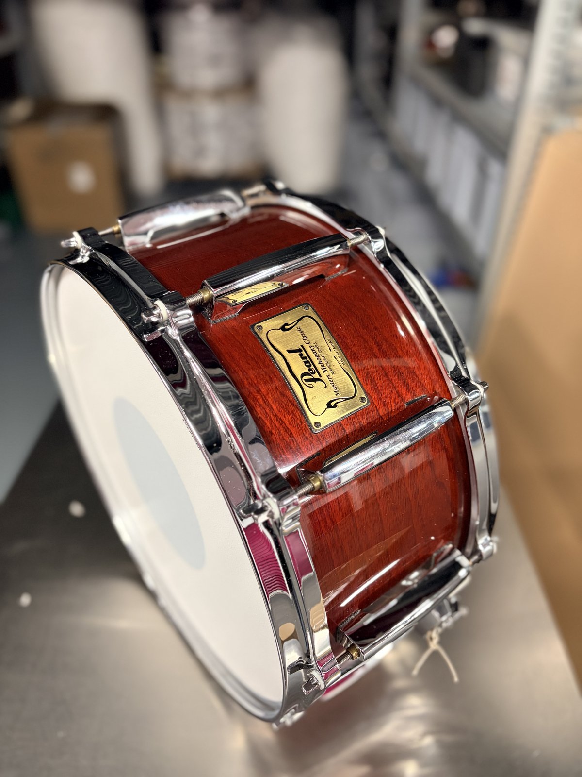 Pearl MHX Mahogany classic shellset 22,10,12,13,14 plus 6.5” snare