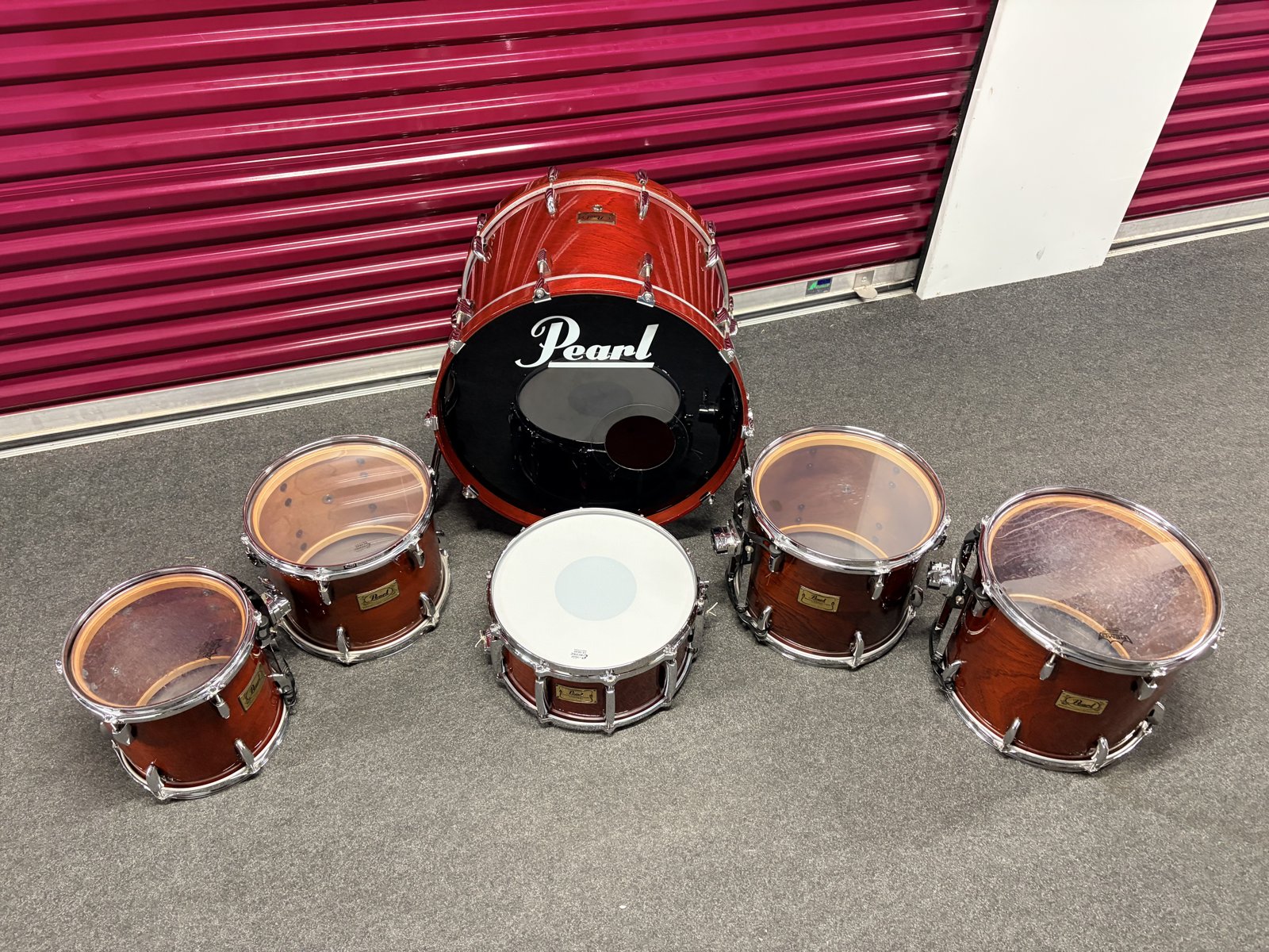 Pearl MHX Mahogany classic shellset 22,10,12,13,14 plus 6.5” snare