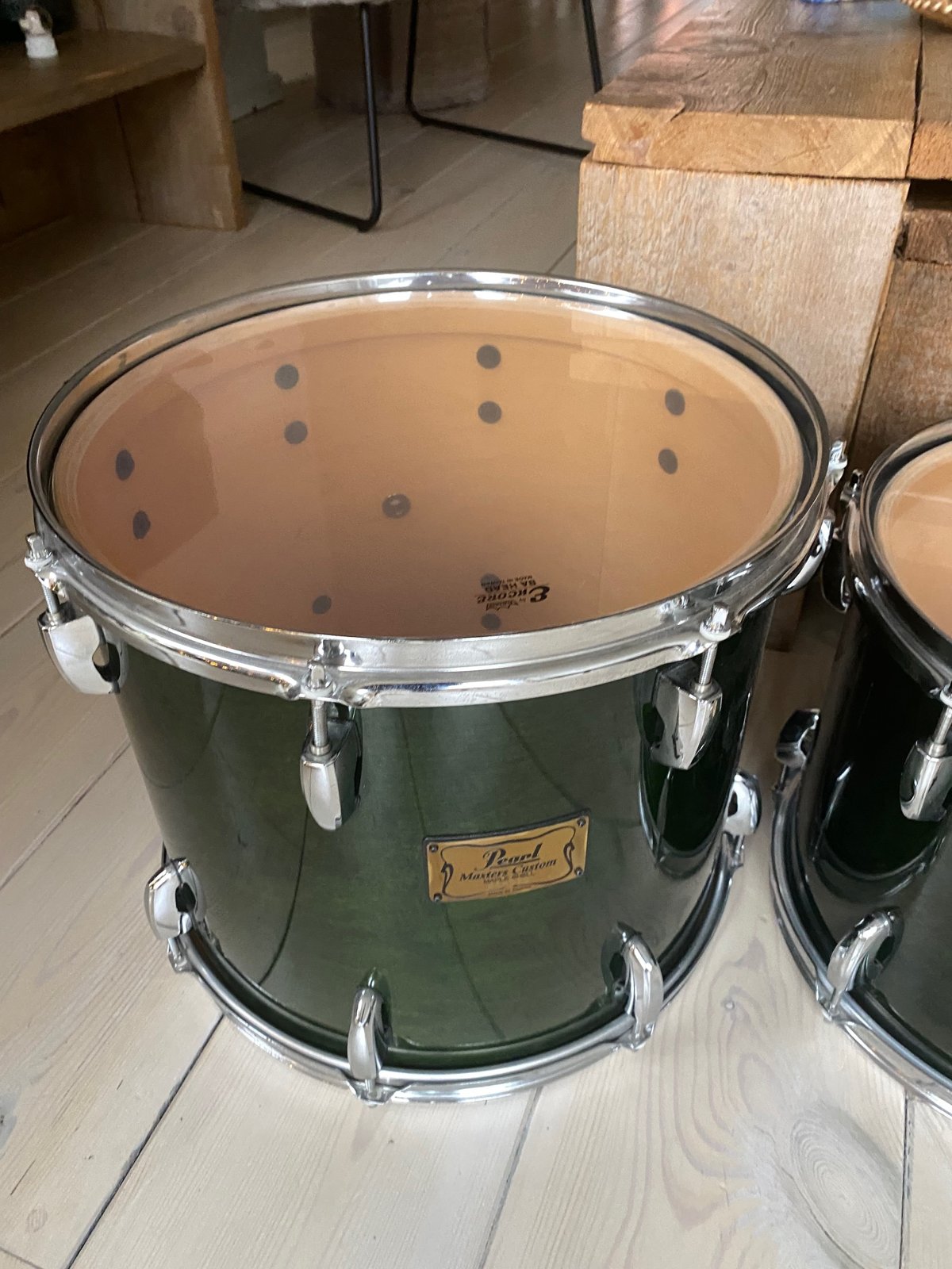 Pearl MMX-214DI Masters custom tom 14x12" #Emerald mist