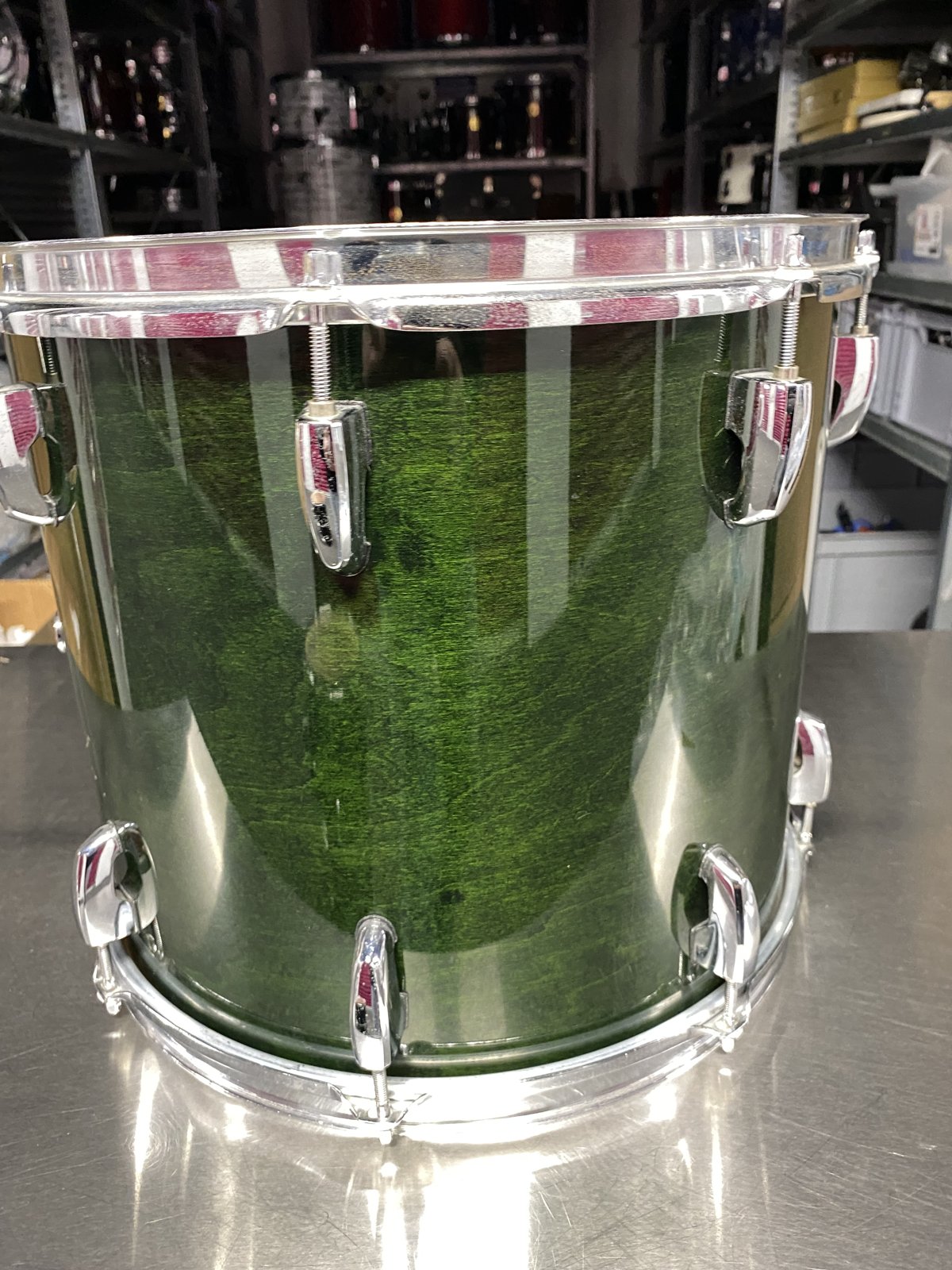 Pearl MMX-214DI Masters custom tom 14x12" #Emerald mist