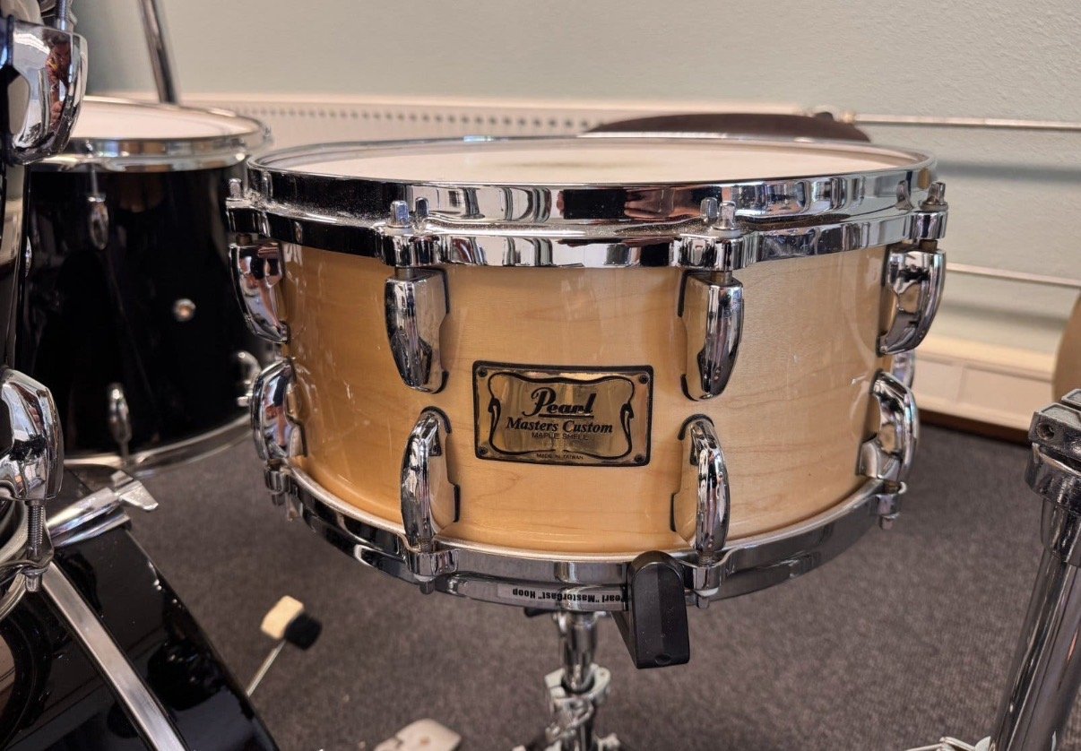 Pearl MMX Masters maple snare 14x6.5” #Natural maple