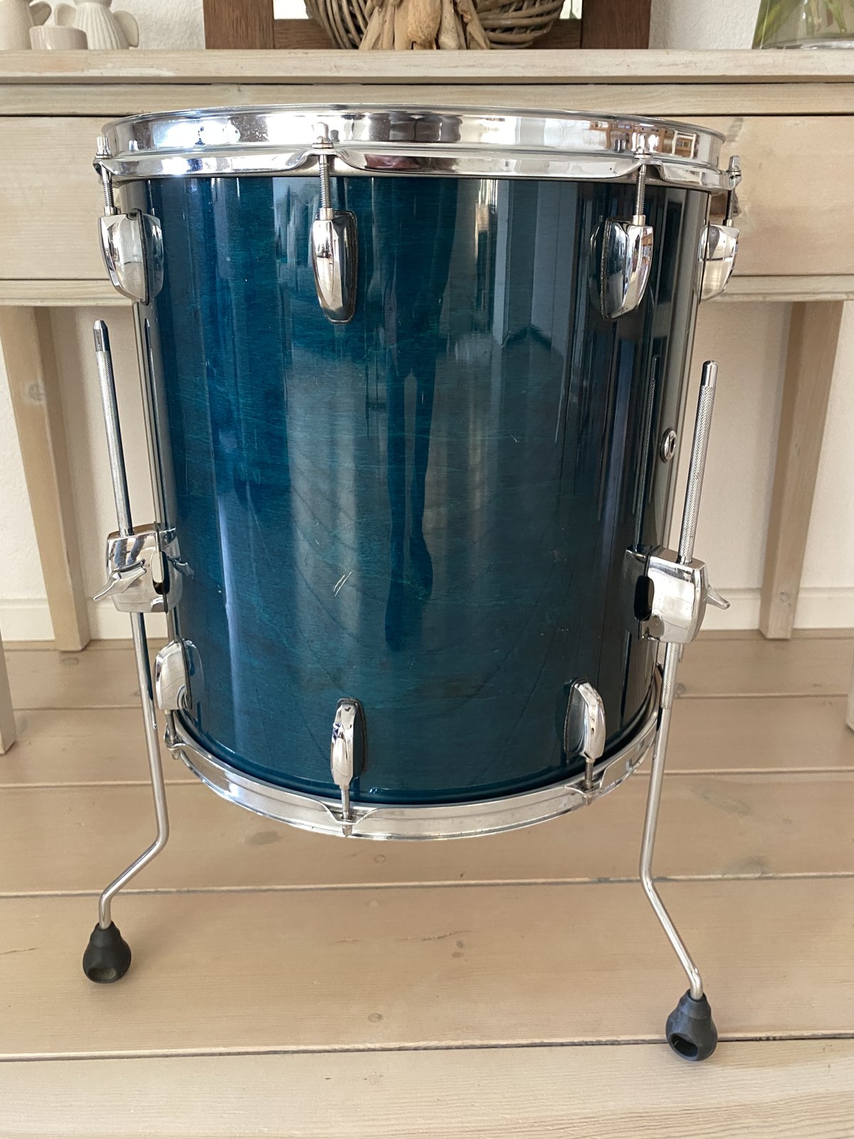 Pearl Prestige Session series SPX-2116 Floortom 16x16 inch #Teal blue