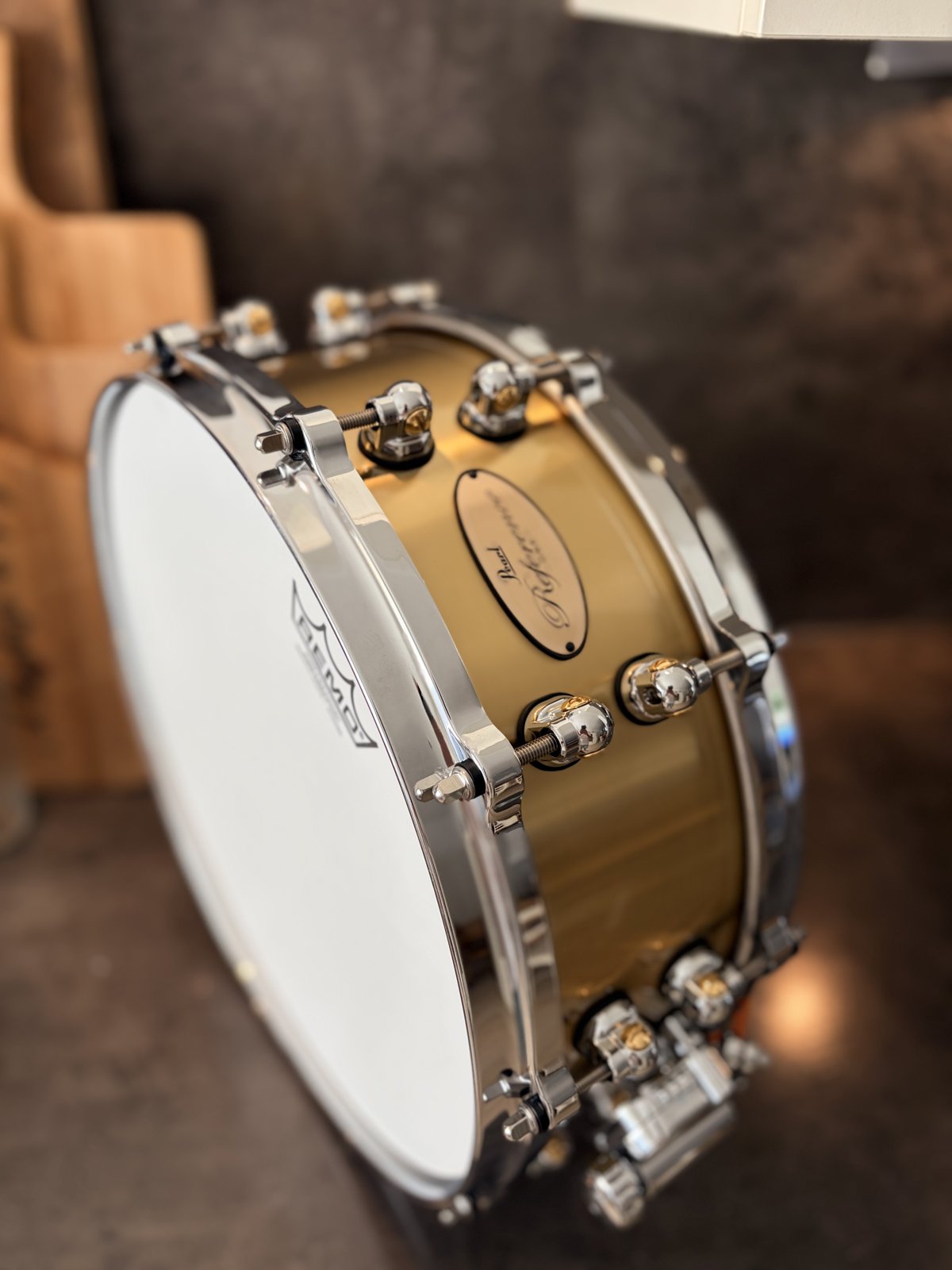 Pearl RF1B-1450 Reference brass snare 14x5”