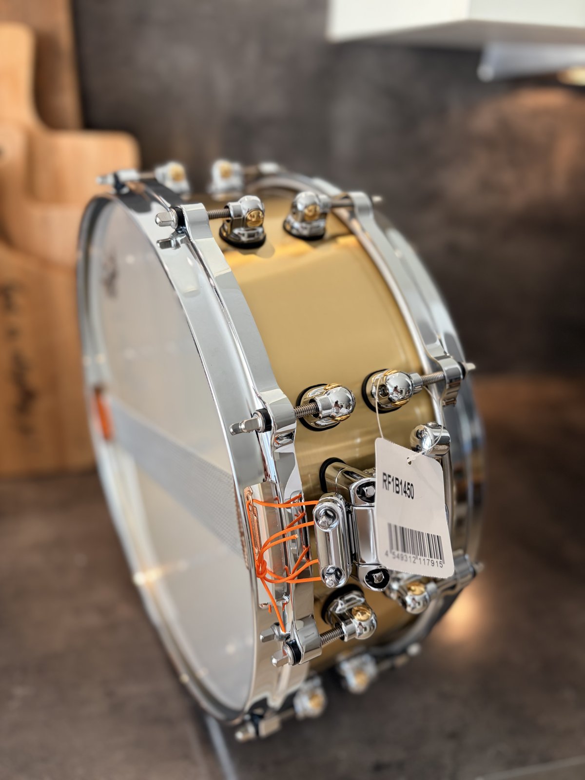 Pearl RF1B-1450 Reference brass snare 14x5”