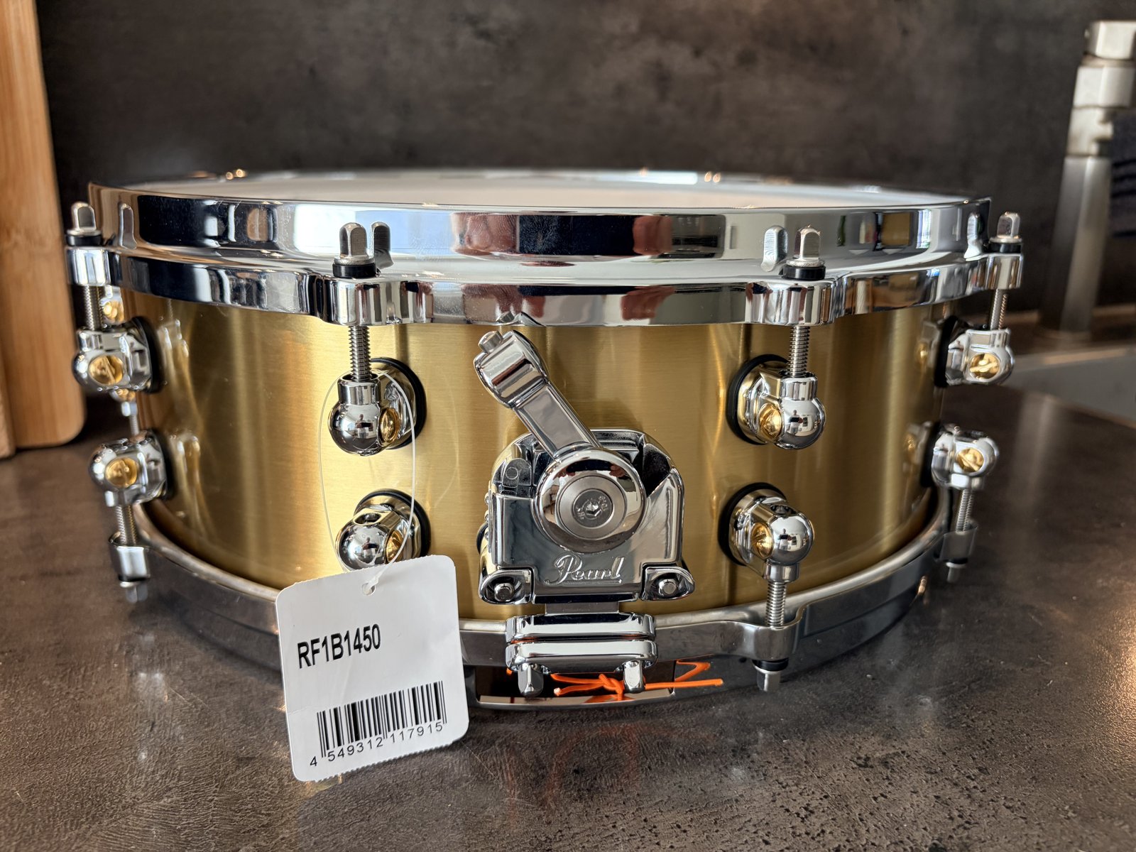 Pearl RF1B-1450 Reference brass snare 14x5”