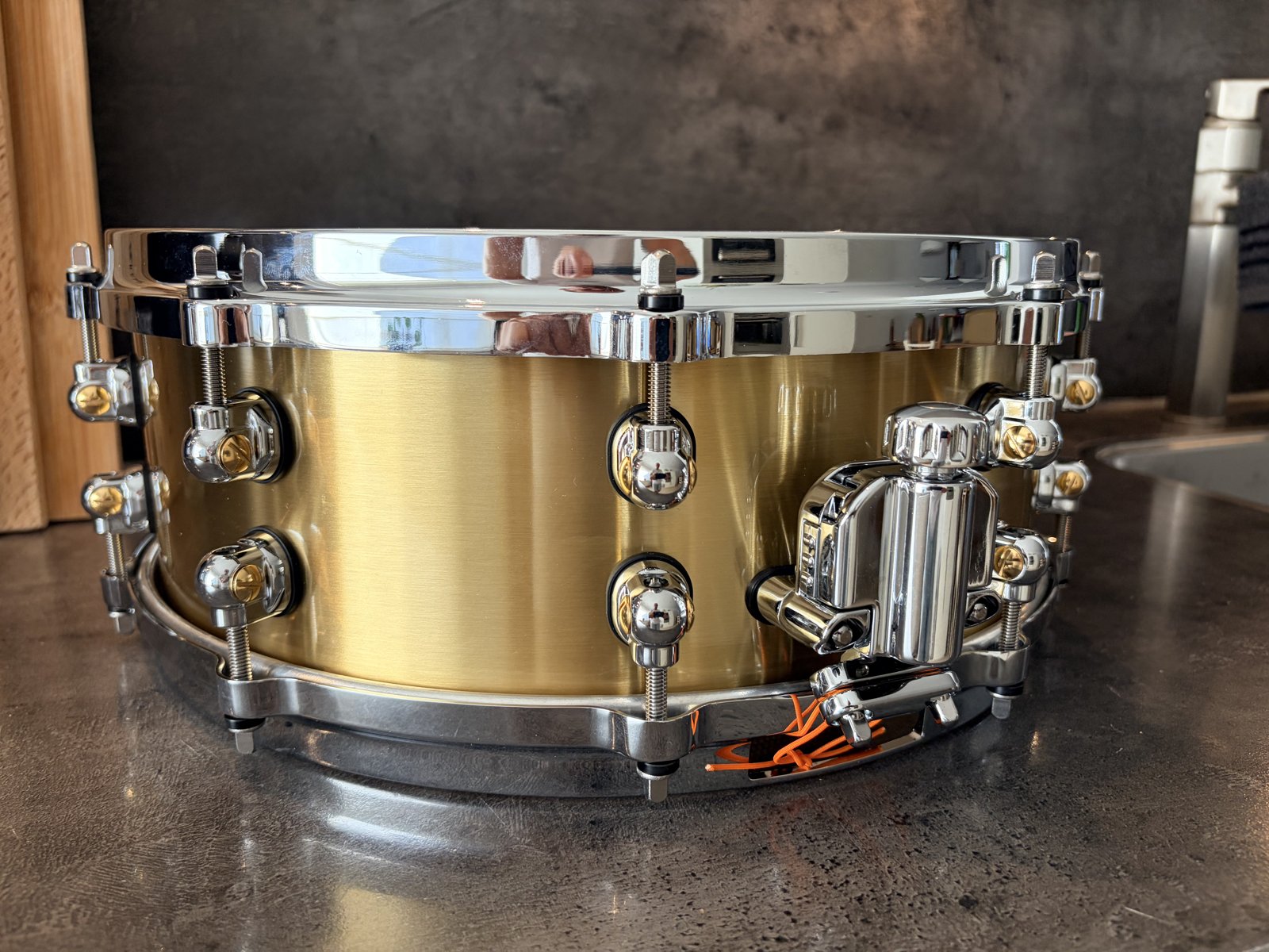 Pearl RF1B-1450 Reference brass snare 14x5”