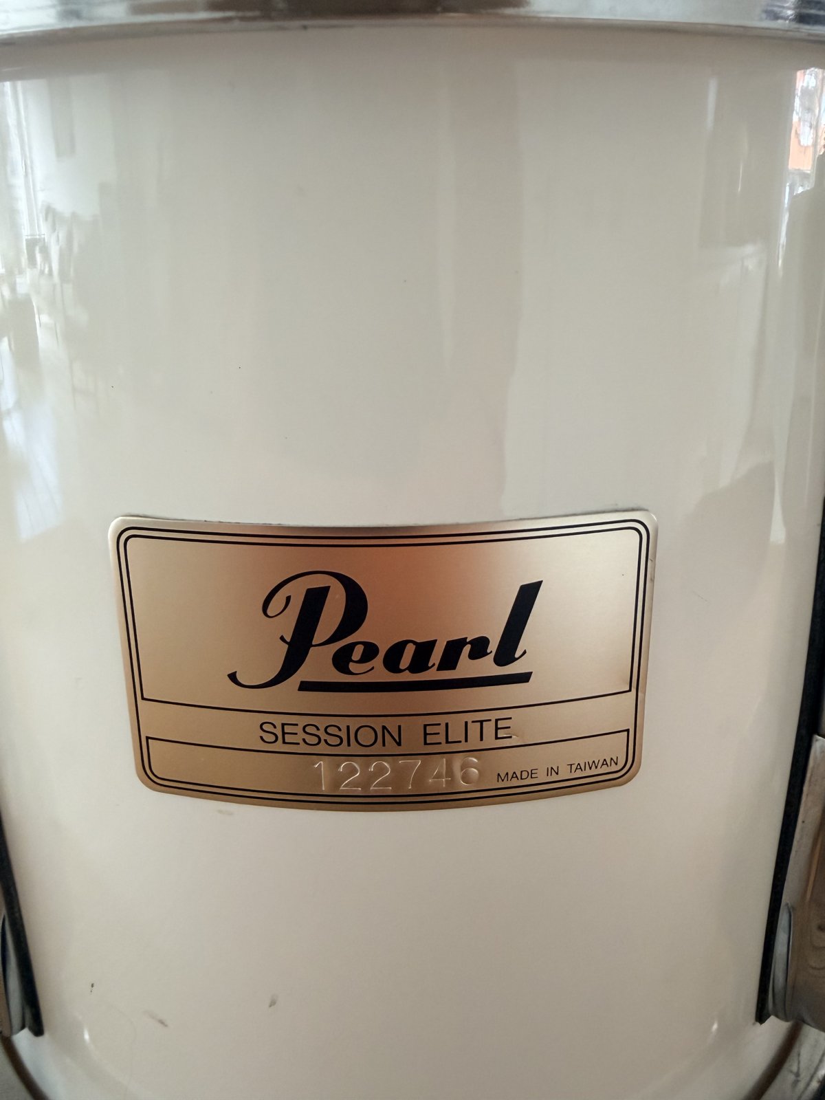 Pearl SLX Session elite tom 8x8” Arctic white