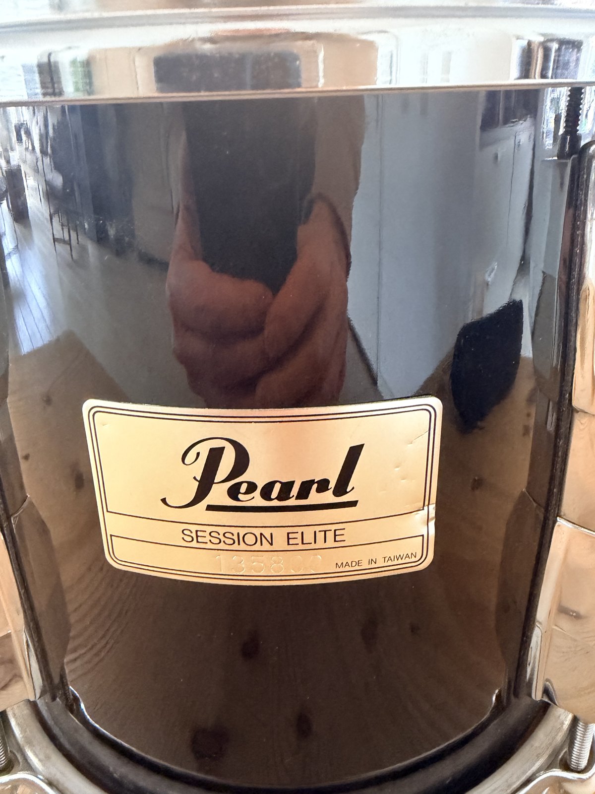 Pearl SLX Session Elite tom 8x8” #Piano black