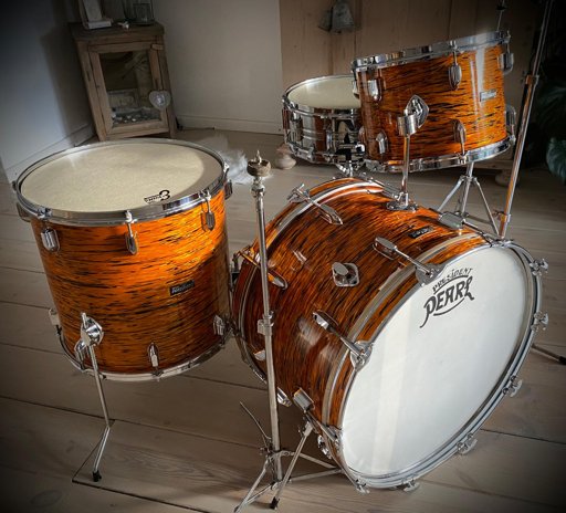 President Phenolic Frontier model in 22,13,16 & 14" steel snare — photo 1